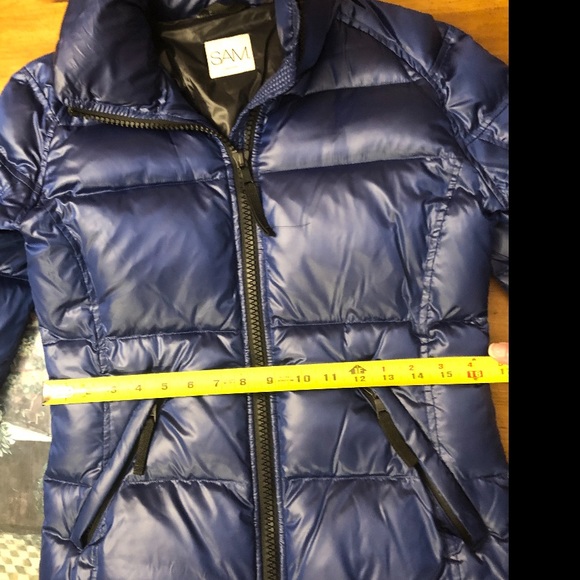 Women’s SAM Freestyle Down Jacket, Size S, Blue - Picture 9 of 13
